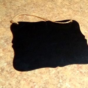 Small black chalk board (chalk not included)